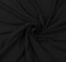 1 Yard Jersey Cotton Spandex Fabric Solid Black 68/69" Width Stretch Knit Apparel Fabric